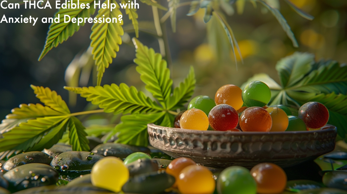 Can THCA Edibles Help with Anxiety and Depression?