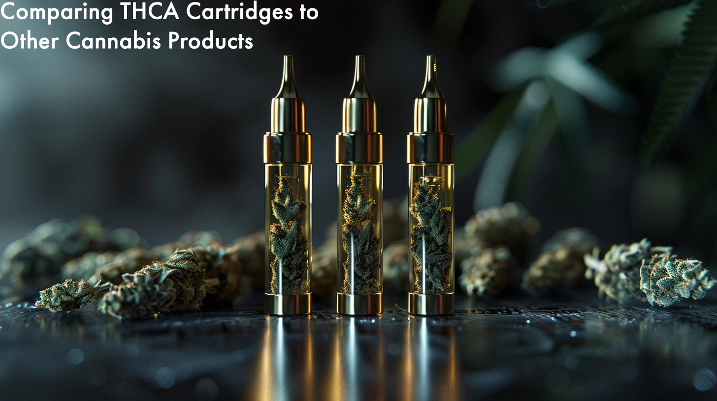Comparing THCA Cartridges to Other Cannabis Products