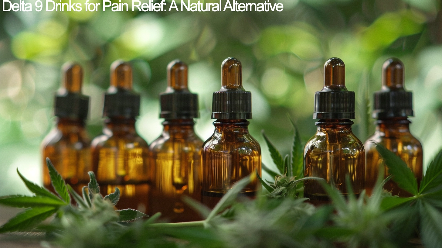 Delta 9 Drinks for Pain Relief- A Natural Alternative