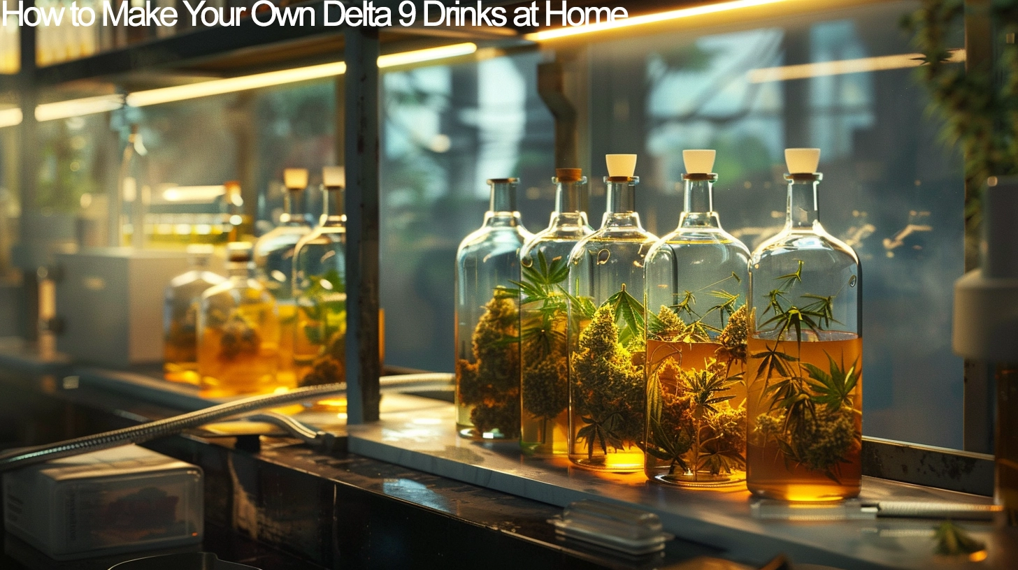 How to Make Your Own Delta 9 Drinks at Home