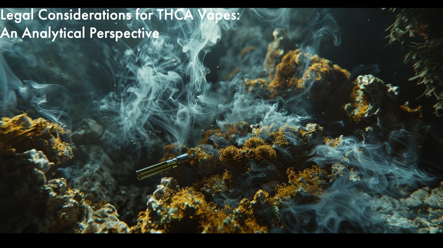 Legal Considerations for THCA Vapes- An Analytical Perspective